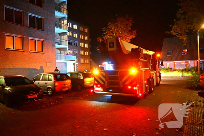 Ouderen ontruimd wegens brand in flat