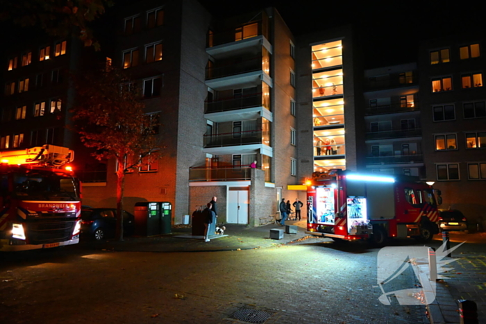 Ouderen ontruimd wegens brand in flat