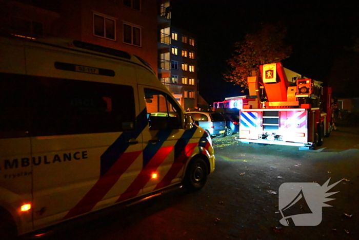 Ouderen ontruimd wegens brand in flat