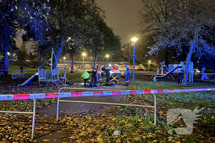 Zwaargewonden bij schietpartij in speeltuin