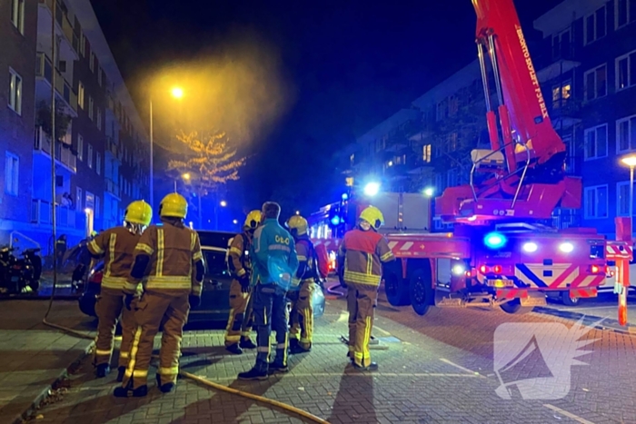 Veel rookontwikkeling bij brand in flatwoning