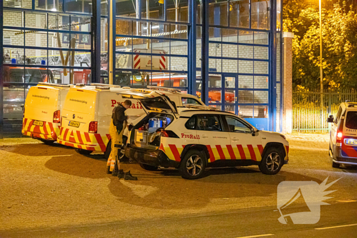 Persoon overleden na aanrijding met trein