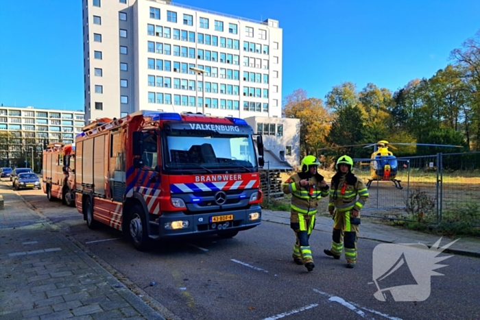 Twee gewonden bij brand in appartementencomplex