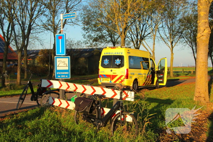 Automobilist ziet fietser over het hoofd