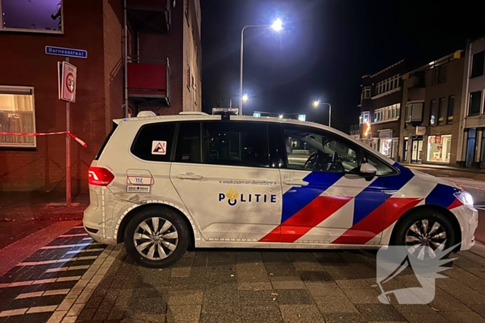 Straat afgesloten na steekincident