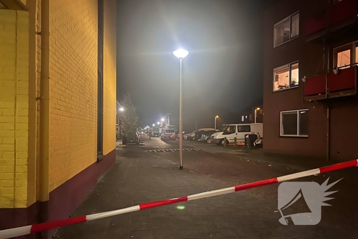 Straat afgesloten na steekincident