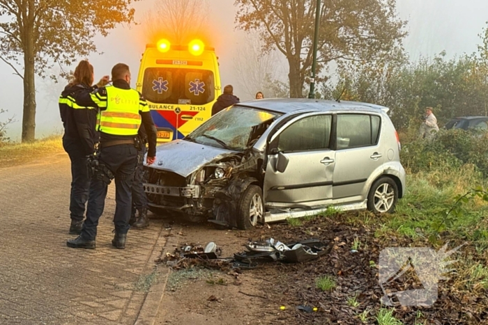 Flinke schade na verkeersongeval