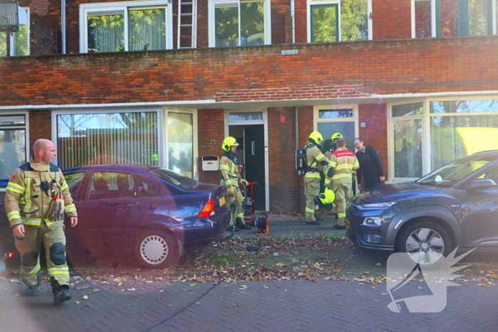 Gewonde bij woningbrand