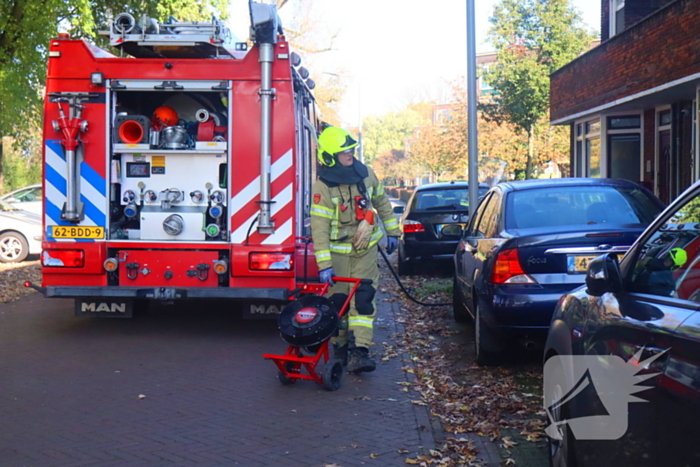 Gewonde bij woningbrand