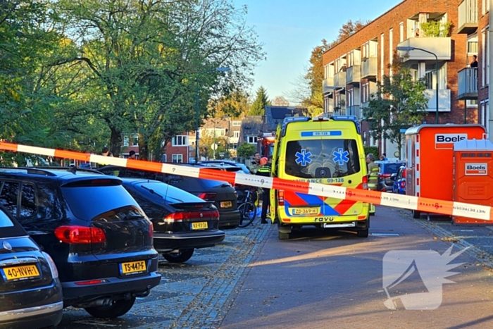 Traumahelikopter landt bij ernstige verkeersongeval