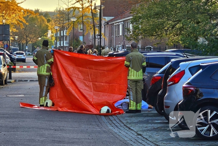 Traumahelikopter landt bij ernstige verkeersongeval