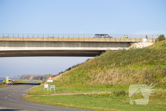 Snelweg deels afgesloten wegens politieonderzoek