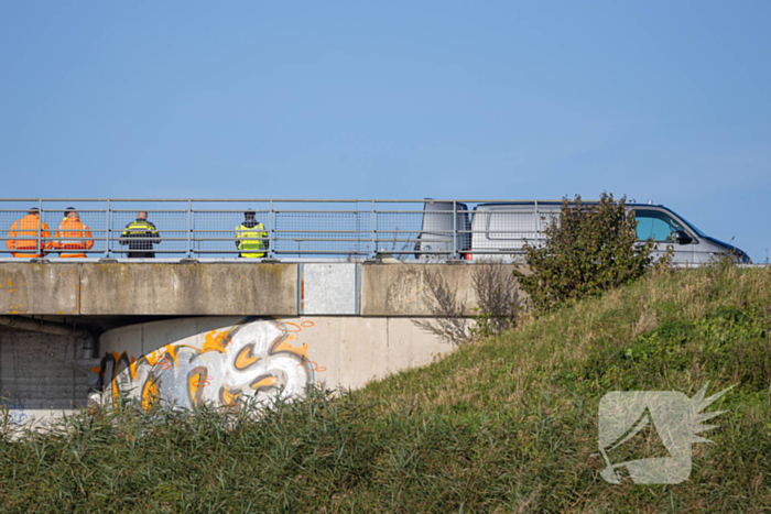 Snelweg deels afgesloten wegens politieonderzoek