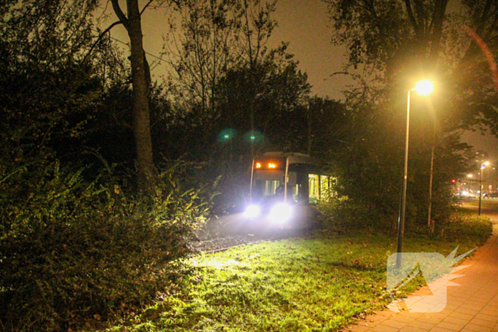 Tram beschadigd na aanrijding