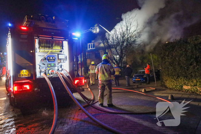 Bewoner overleden bij uitslaande brand in rijtjeshuis