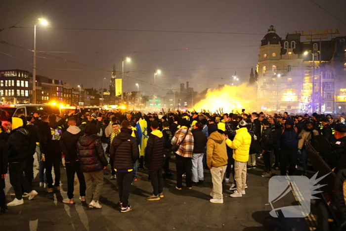 Honderden Maccabi-fans opweg naar ArenA