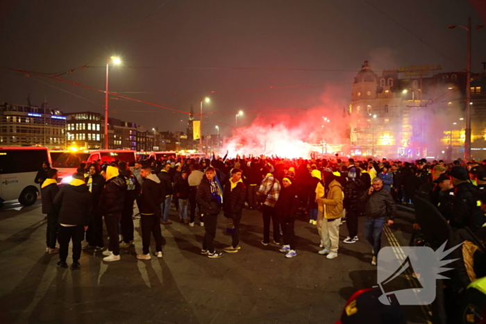 Honderden Maccabi-fans opweg naar ArenA