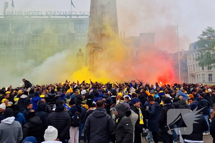 Honderden Maccabi-fans opweg naar ArenA