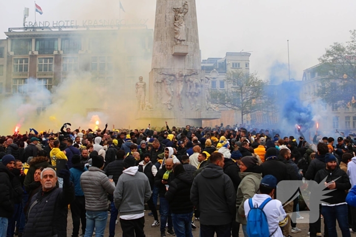 Honderden Maccabi-fans opweg naar ArenA