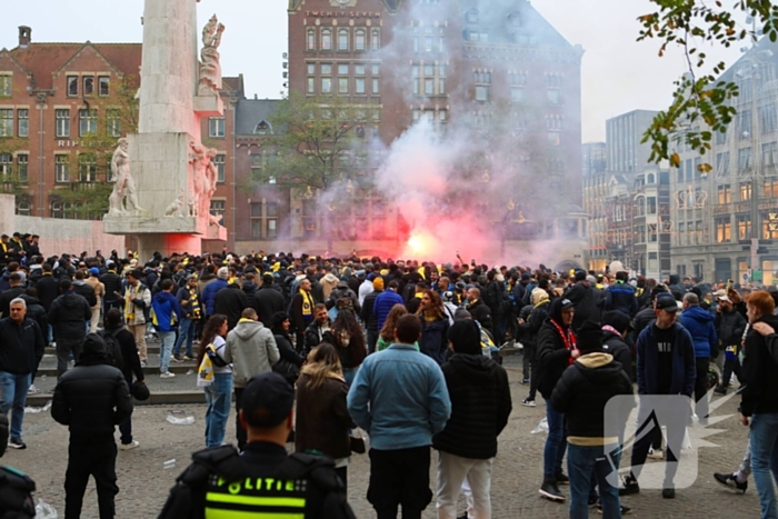 Honderden Maccabi-fans opweg naar ArenA