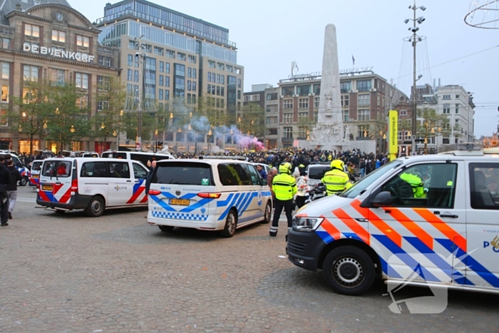 Honderden Maccabi-fans opweg naar ArenA