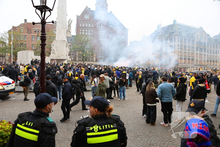 Honderden Maccabi-fans opweg naar ArenA