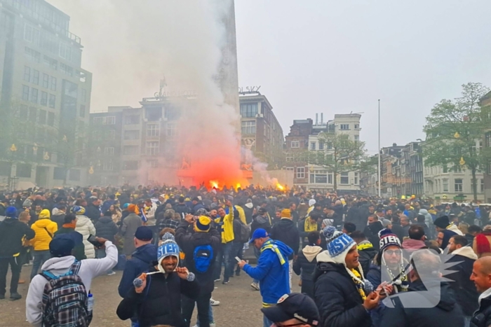 Honderden Maccabi-fans opweg naar ArenA