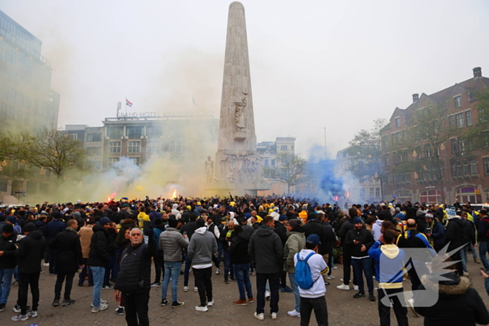 Honderden Maccabi-fans opweg naar ArenA