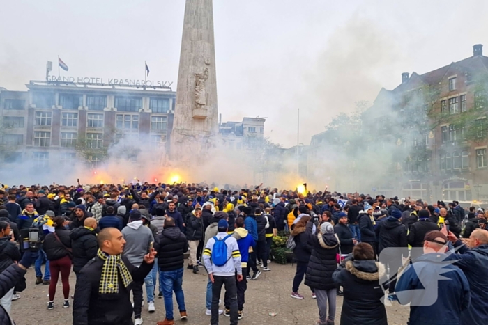 Honderden Maccabi-fans opweg naar ArenA