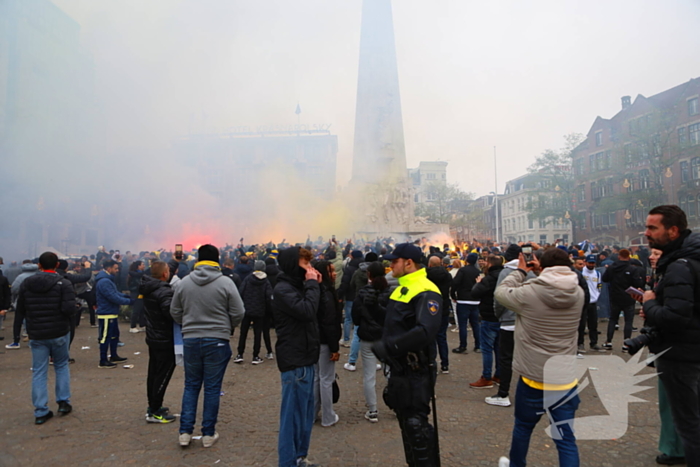 Honderden Maccabi-fans opweg naar ArenA