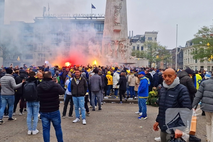 Honderden Maccabi-fans opweg naar ArenA