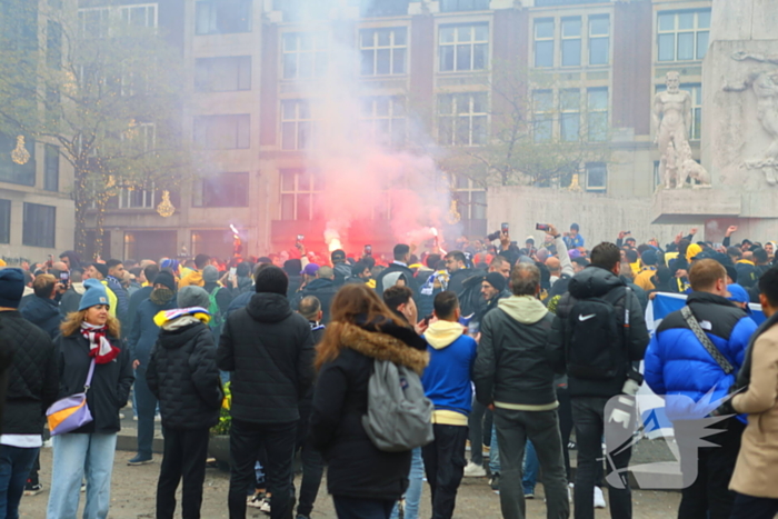 Honderden Maccabi-fans opweg naar ArenA