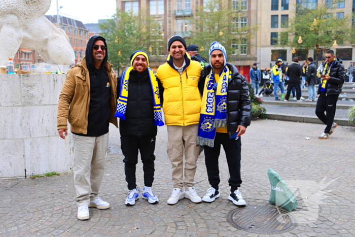 Honderden Maccabi-fans opweg naar ArenA