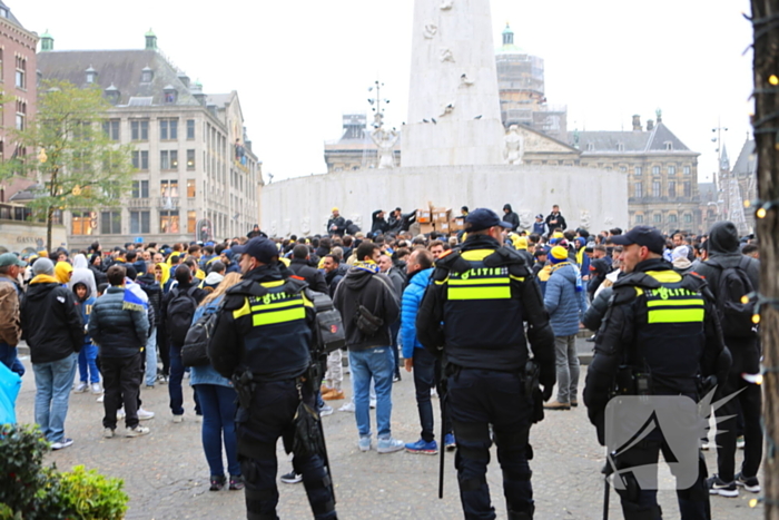 Honderden Maccabi-fans opweg naar ArenA