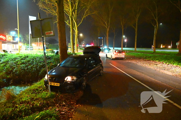 Auto's lopen schade op bij aanrijding