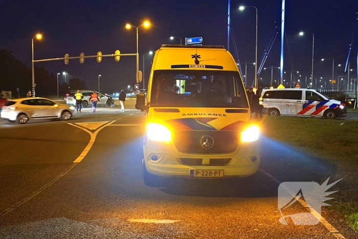 Ongeval op oprit naar snelweg