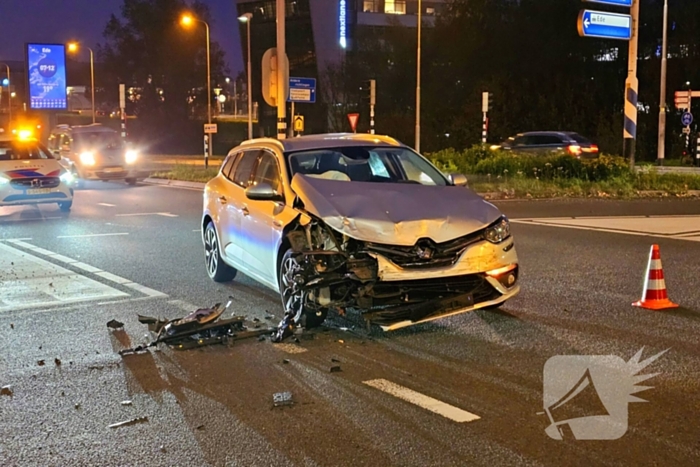 Ongeval op oprit naar snelweg