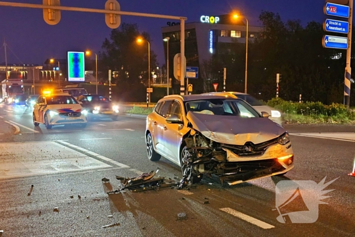 Ongeval op oprit naar snelweg