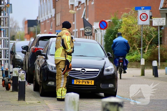 Bewoner gewond na val bij waterlekkage