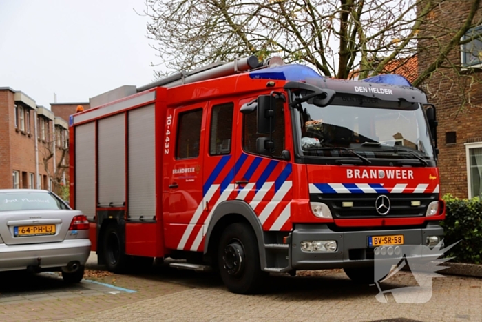 Bewoner gewond na val bij waterlekkage