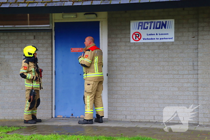 Winkel ontruimd na melding van gaslucht