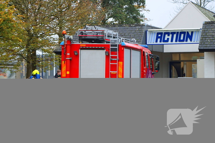 Winkel ontruimd na melding van gaslucht