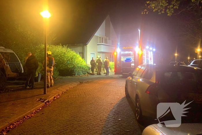 Brandweer gealarmeerd voor brand in magnetron