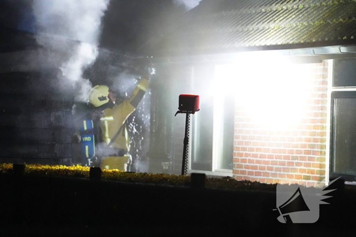 Flinke rookontwikkeling bij woningbrand