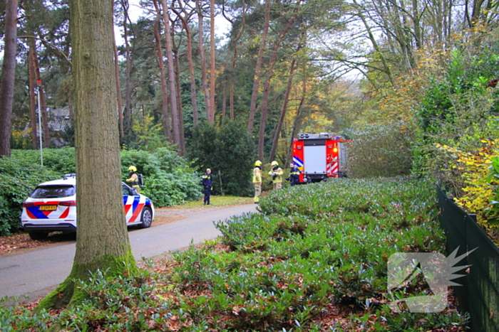 Brandweer ingezet voor brand in schoorsteen