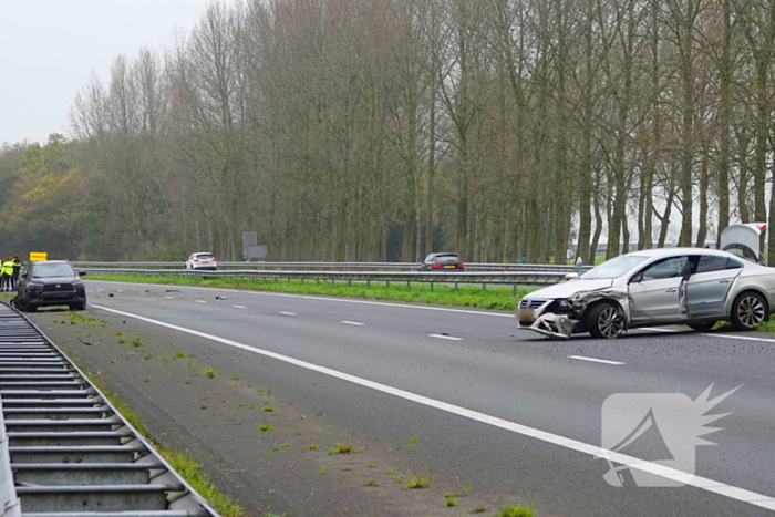 Meerdere gewonden bij ongeval tussen twee voertuigen