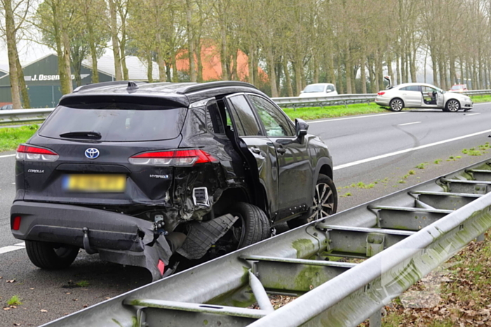 Meerdere gewonden bij ongeval tussen twee voertuigen