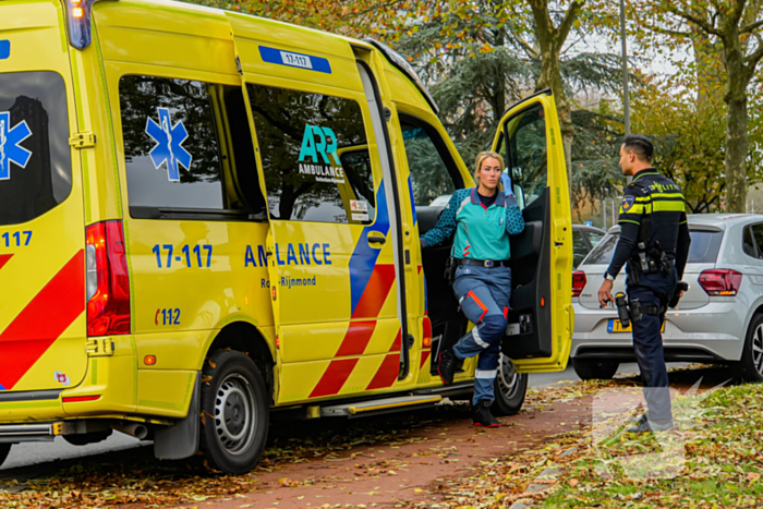 Bezorger op fatbike aangereden door automobilist