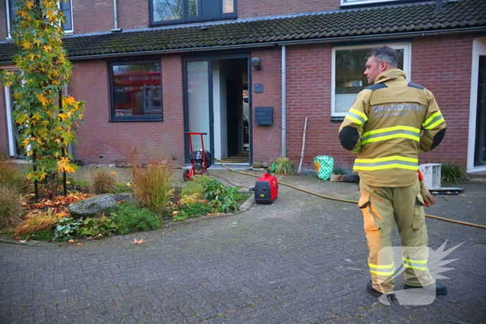 Brand op zolder snel onder controle