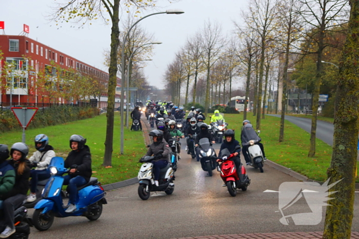 Ride out voor overleden scooterrijder van 18